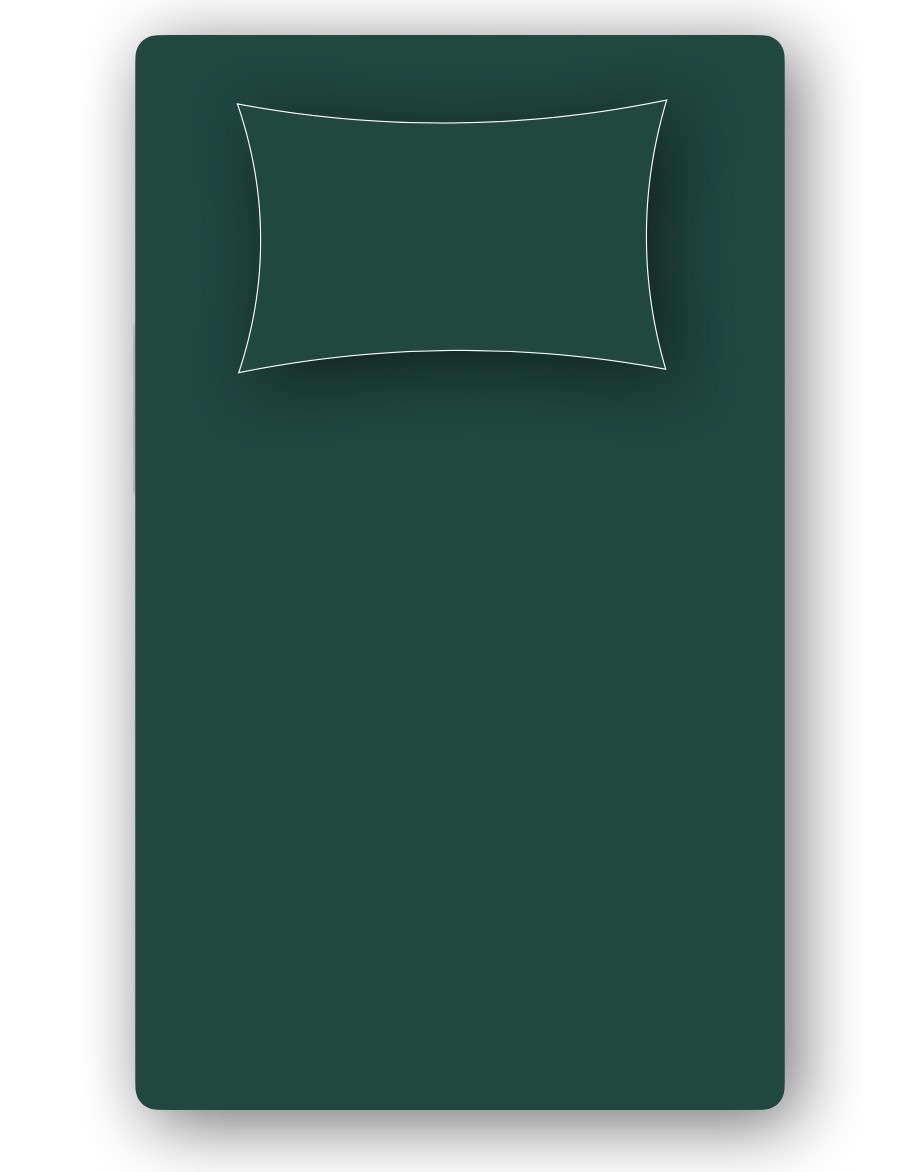 4 Pc. Jersey Knit Twin Sheet Set-Hunter Green